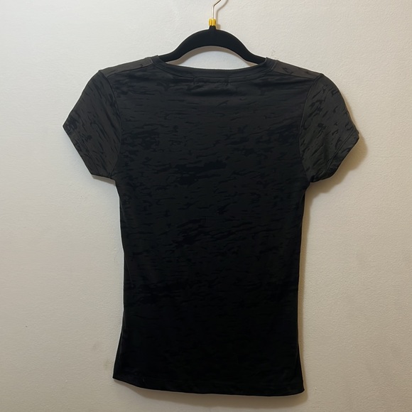 Anatomie Black Burnt Out T-shirt Size M - Picture 6 of 10
